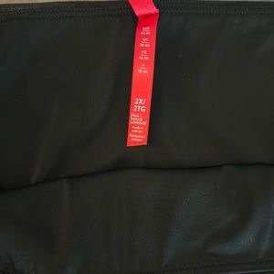 Spanx faux leather leggings size 2x tall great condition